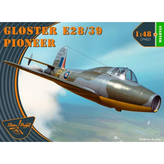Clear Prop 4823 1/48 Gloster E28/39 Pioneer [Starter kit] - Model Planes