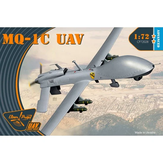 Clear Prop 72028 1/72 General Atomics MQ-1C Gray Eagle UAV [Advanced kit]