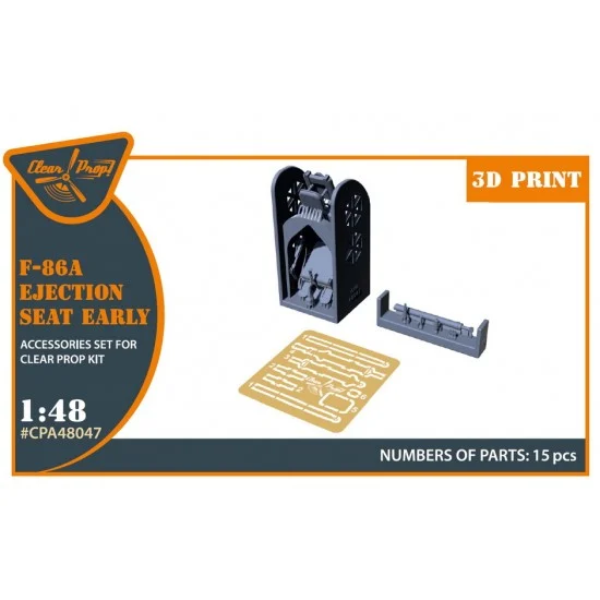 Clear Prop A48047 1/48 F-86A Ejection Seat Early for Clear Prop kits