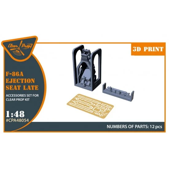 Clear Prop A48054 1/48 F-86A Ejection Seat Late for Clear Prop kits