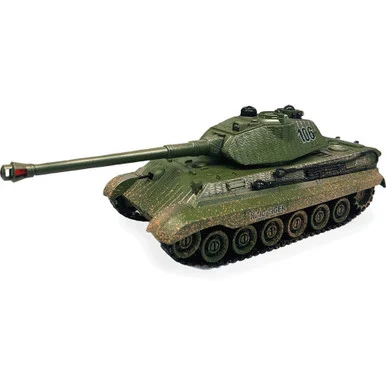 R/C 2.4 Ghz Remote Control Tiger Infra Red Battle Tank w/L MH666154 - New Capable
