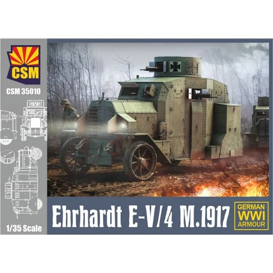 Copper State 35010 1/35 WWI German Ehrhardt E-V/4 M.1917 Armoured Car