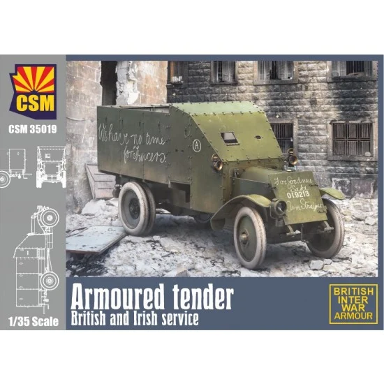 Copper State 35019 1/35 British/Irish Armoured Tender - Military Vehicles & Tanks