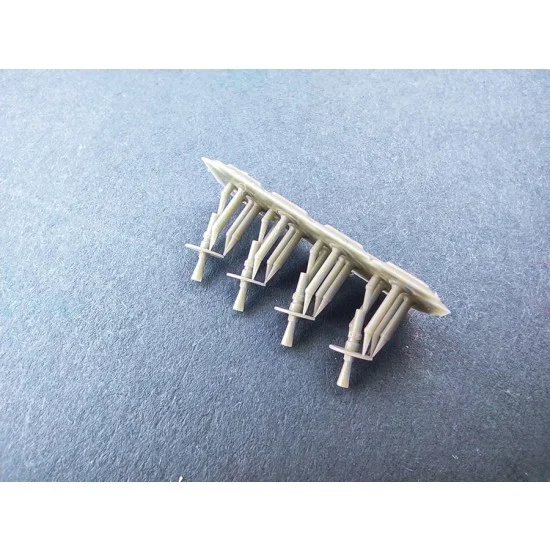 Copper State A35-015 1/35 MG08 Muzzle Boosters with Flash Disk for Copper State kit