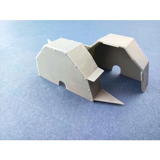 Copper State A35-020 1/35 Ehrhardt Armoured Car Rear Fenders Early type for CSM 35010
