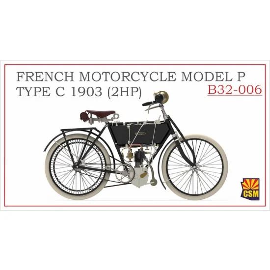 Copper State B32-006 1/32 French Motorcycle Model P - Type C 1903 (2hp)