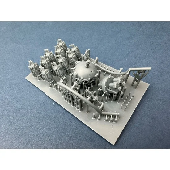 Copper State E32-006 1/32 Anzani 10-cylinder Engine 110 HP for Caudron G.3 and G.4/Vickers F.B.12c