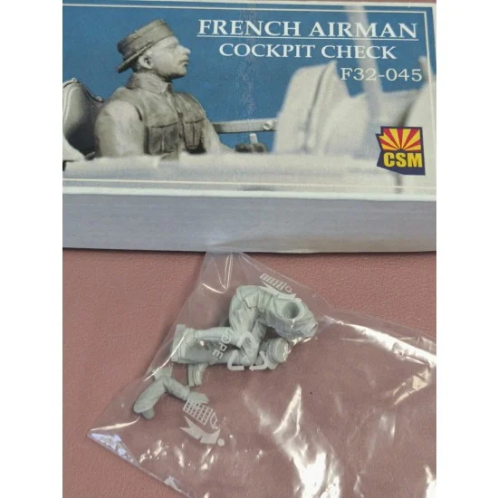 Copper State F32-045 1/32 French Airman Cockpit Check