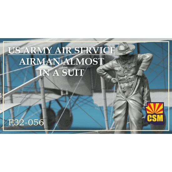 Copper State F32-056 1/32 US Army Air Service Airman almost in a suit