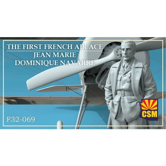 Copper State F32-069 1/32 The First French Air Ace - Jean Marie Dominique Navarre