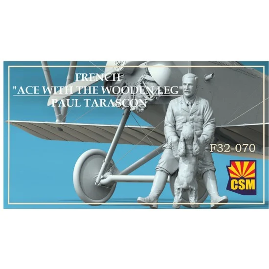 Copper State F32-070 1/32 French Ace with the Wooden Leg - Paul Tarascon