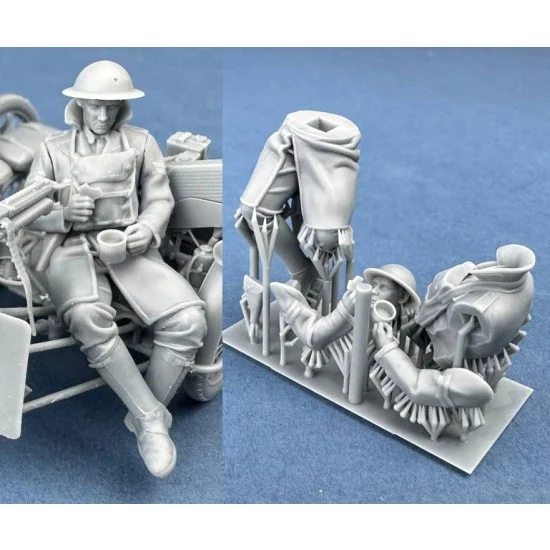 Copper State F32-076 1/32 Machine Gun Corps Corporal Morning Tea