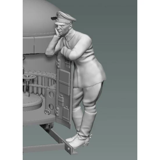 Copper State F35-049 1/35 Fahrpanzer German Leaning Crewman