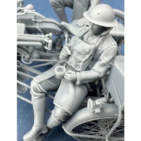 Copper State F35-081 1/35 Machine Gun Corps Corporal Morning Tea