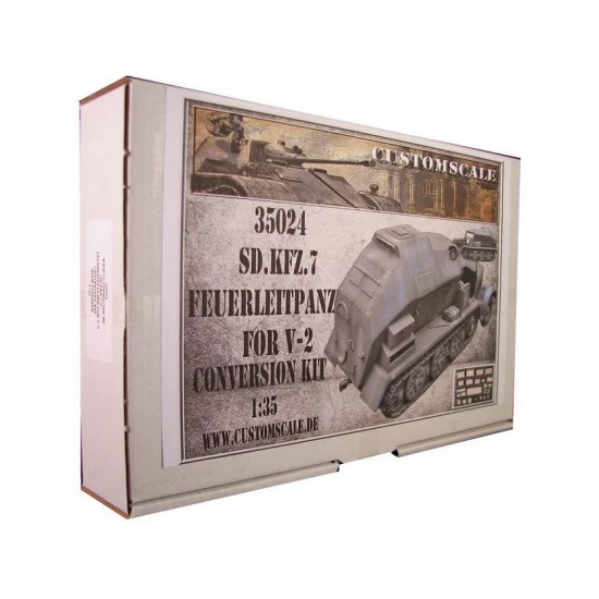 Custom Scales 35024 1/35 SdKfz.7/3 V-2 Fire Control Tanks V-2 Conversion Kit