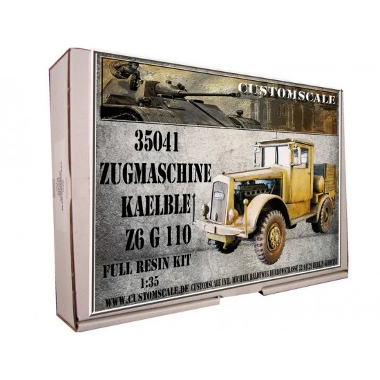 Custom Scales 35041 1/35 Kaelble Z6 G 110 Tractor - Military Vehicles & Tanks