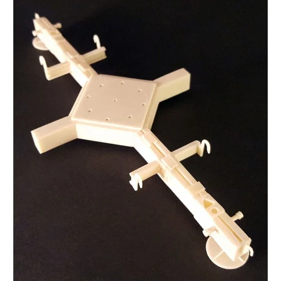 Custom Scales 35058 1/35 Behelfslafette Makeshift Mount for Light Emergency Equipment - Military Vehicles & Tanks
