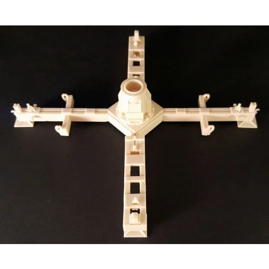 Custom Scales 35059 1/35 Behelfslafette Makeshift Mount for Heavy Combat Equipment - Military Vehicles & Tanks