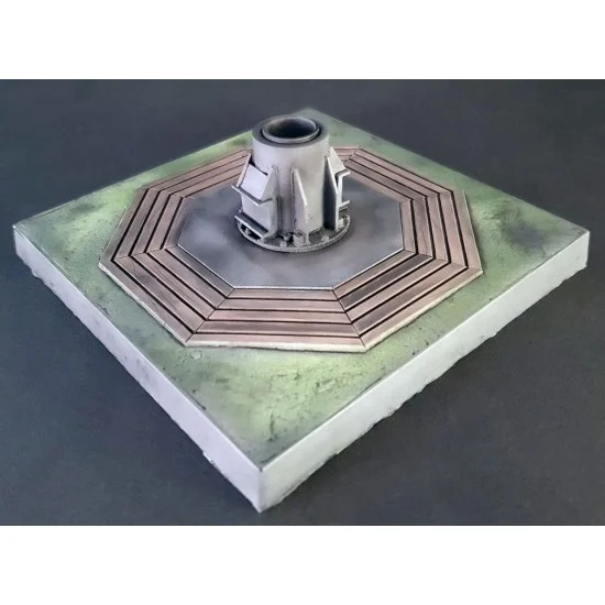Custom Scales DZ-001 1/35 German Base Carriage for Heavy Anti-aircraft Guns/Operational Equipment