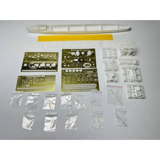 Chuan Yu 533 1/200 Japanese Kaiho Destroyer Static Deluxe Edition Kit - Model Ships & Boats