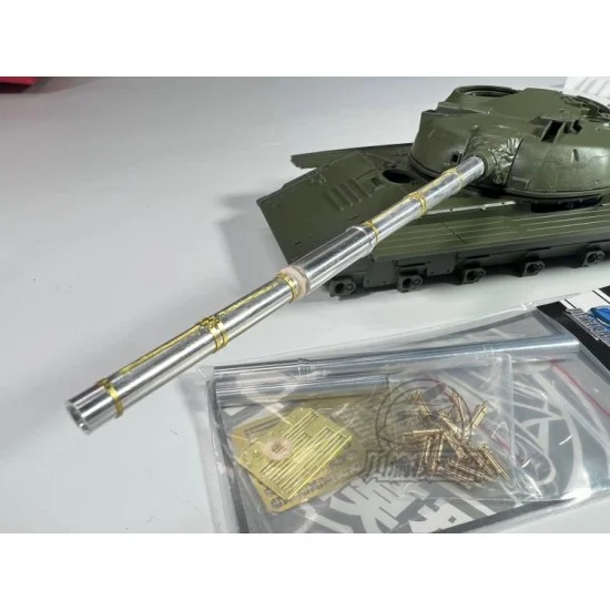 Chuan Yu T184 1/35 T-72 Tank Metal Gun Barrels AH with Smoke Grenade