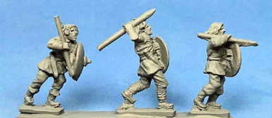 PIG090048 - CAROLINGIAN SKIRMISHER JAVELINMEN
