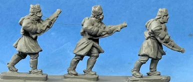 PIG160311 - Cossack Foot Cavalry Advancing