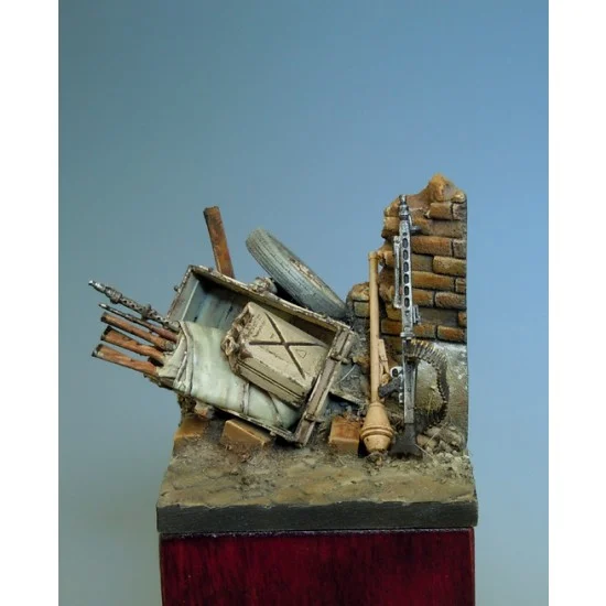 Darius Miniatures 35011 1/35 WWII Sceneries Diorama Base (dimension: 40 x 40mm) Vol.11 - Scenics & Diorama