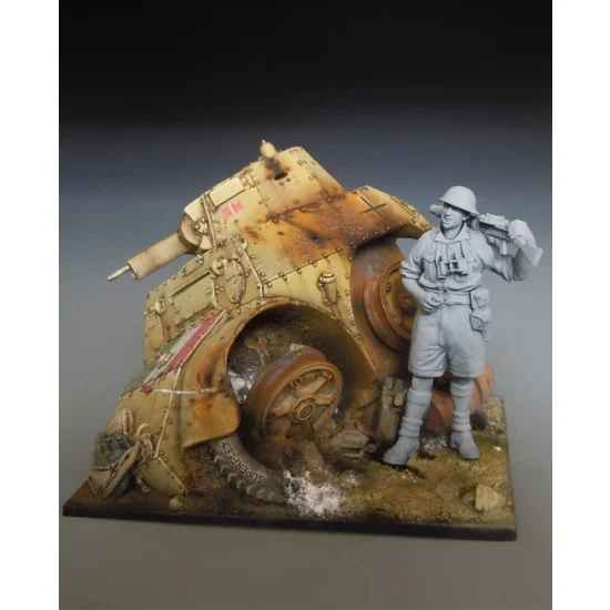 Darius Miniatures 35018 1/35 WWII Sceneries Diorama Base (dimension: 60 x 60mm) Vol.18 - Scenics & Diorama