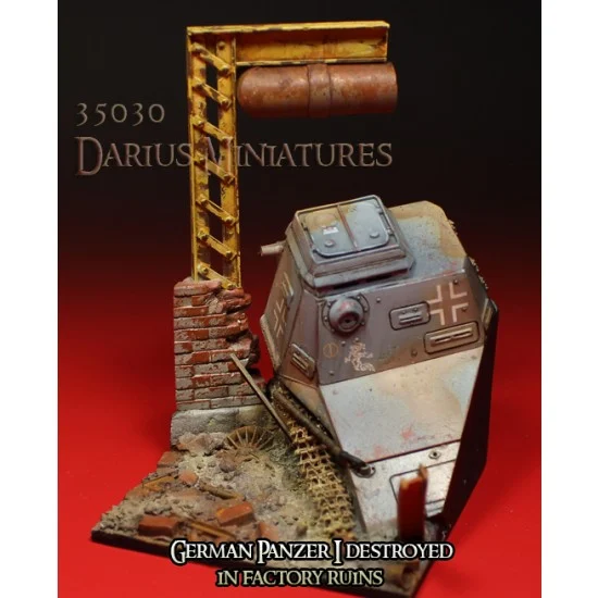 Darius Miniatures 35030 1/35 WWII Sceneries Diorama Base (dimension: 70 x 70mm) Vol.30 - Scenics & Diorama