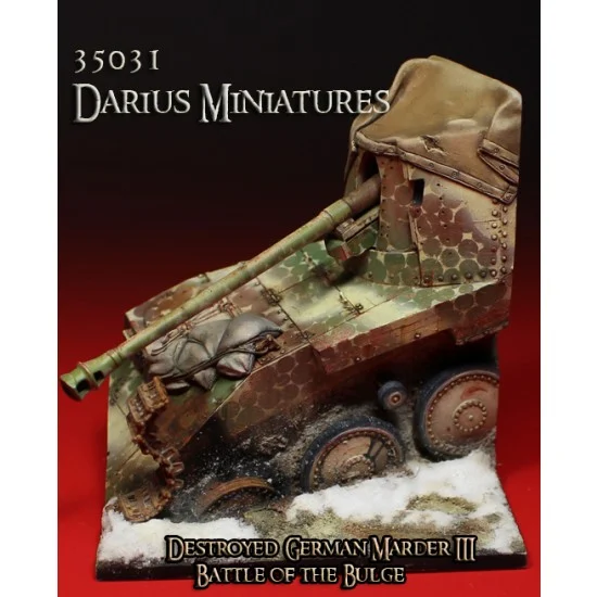 Darius Miniatures 35031 1/35 WWII Sceneries Diorama Base (dimension: 60 x 80mm) Vol.31 - Scenics & Diorama