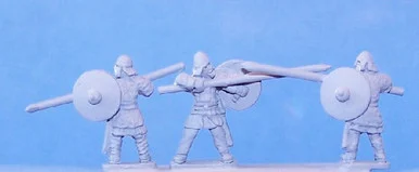 PIG090037 - SAXON ARMOURED SPEARMEN