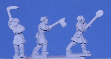 PIG090042 - SAXON PEASANTS
