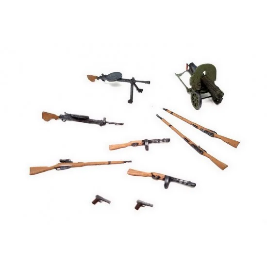 Drums and Crates 5024 1/35 WWII Soviet Infantry Weapons - Model Figures