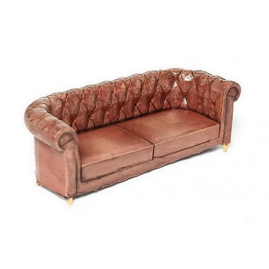 Drums and Crates 5416 1/35 Miniature Furniture - Couch Chester Style