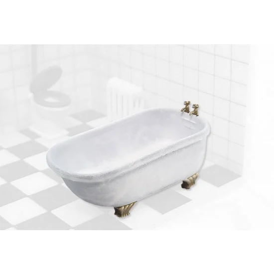 Drums and Crates 5466 1/35 Miniature Furniture Vintage Bathtube - Scenics & Diorama