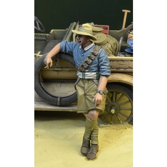 D-Day Miniature 35118 1/35 WWI Anzac Soldier Leaning 1915-18