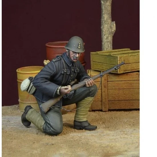 D-Day Miniature 35149 1/35 WWII Dutch Army Black Devils Soldier Vol.1 1940