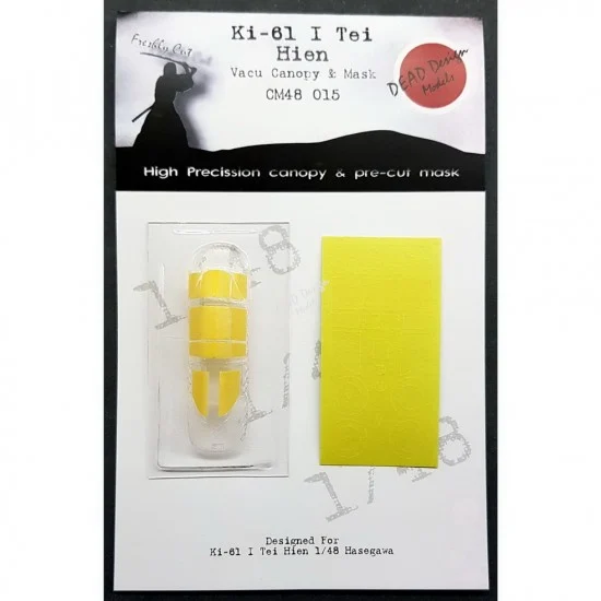 DEAD Design CM48015 1/48 Kawasaki Ki-61 I d Vacu Canopies & Masking for Hasegawa kits