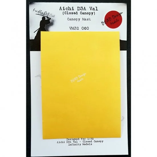 DEAD Design VM32060 1/32 D3A1 Val (Opened Canopy) Paint Mask for Infinity Models - Model Planes