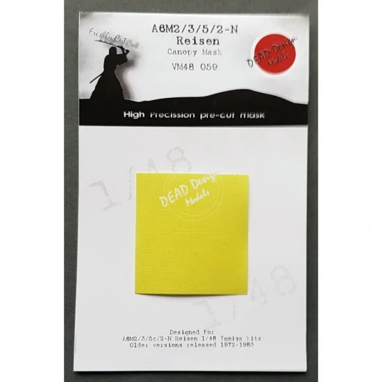 DEAD Design VM48059 1/48 Mitsubishi A6M2/3/5c/2-N Reisen Canopy Masking for Tamiya kits