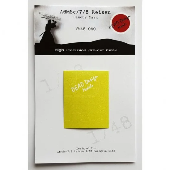 DEAD Design VM48126 1/48 Mitsubishi A6M5 Reisen Canopy Masking for Arii kits - Model Planes