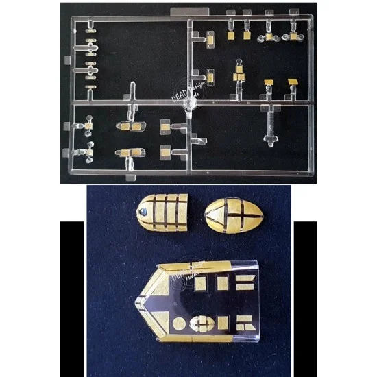 DEAD Design VM72138 1/72 Kawanishi H6K Mavis Canopy Masking for Hasegawa kits - Model Planes