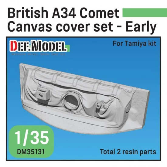 DEF DM35131 1/35 British A34 Comet Canvas Cover set Early for Tamiya kits - Military Vehicles & Tanks