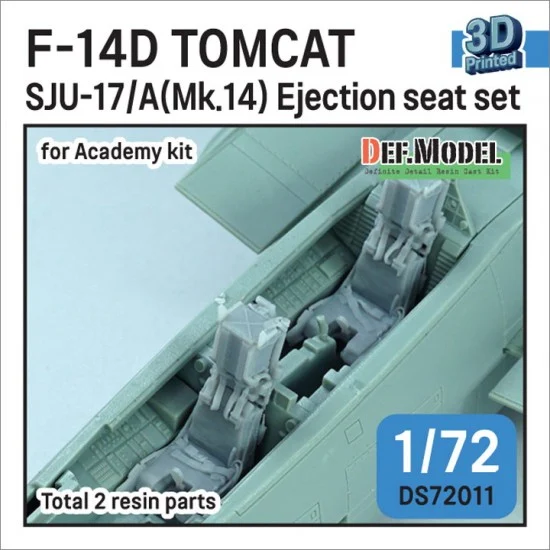 DEF DS72011 1/72 F-14D Tomcat SJU-17/A Mk.14 Ejection Seat set for Academy kits