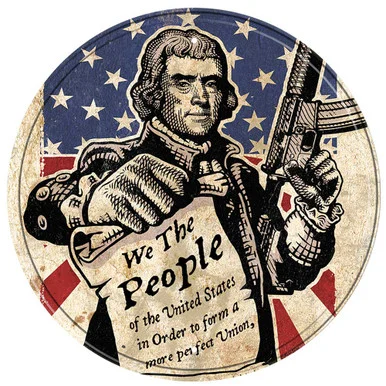 We the People Metal Sign - Desperate Enterprises