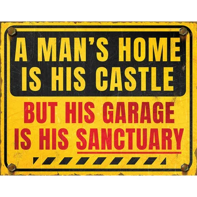 Sanctuary Metal Sign 2711 - Desperate Enterprises