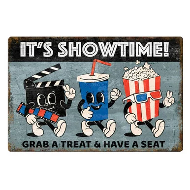 Showtime Metal Sign 7097 - Desperate Enterprises