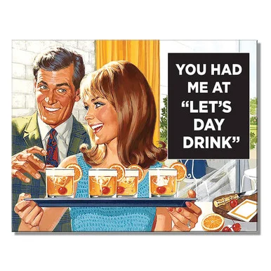 Day Drink Metal Sign 2911 - Desperate Enterprises