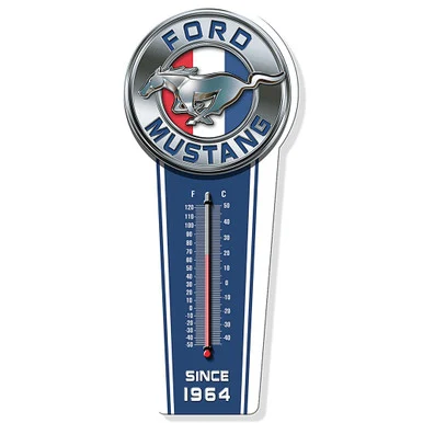Ford Mustang Metal Wall Thermometer TH110 - Desperate Enterprises